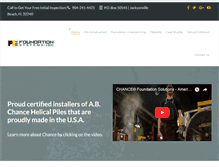 Tablet Screenshot of foundationsystemsrepair.com
